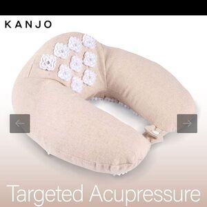 Kanjo Beige Acupressure Neck Pillow